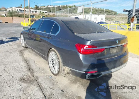 2016 BMW 740I z USA, uszkodzony, nr VIN WBA7E2C52GG547918